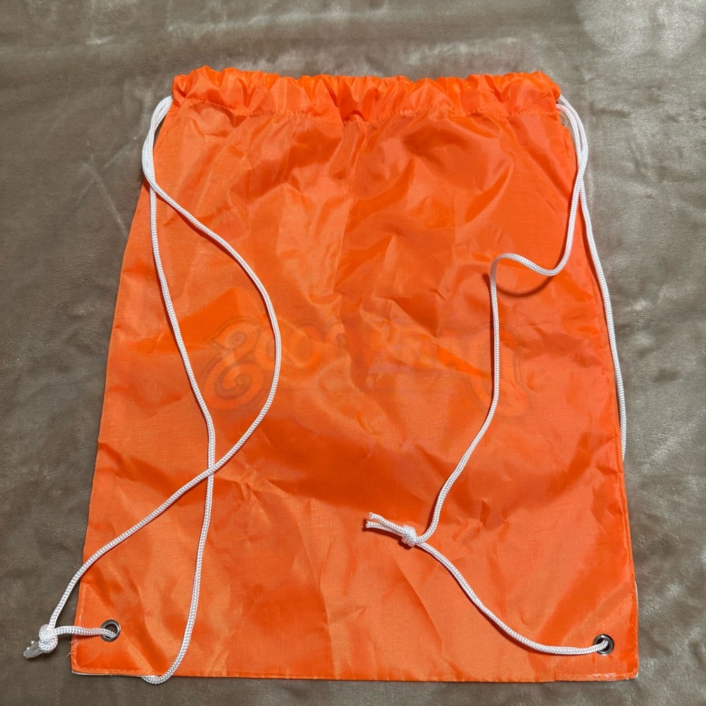Orange Dabwoods Drawstring Bag, Casual Backpack, Cannabis, Stoner - Picture 6 of 13